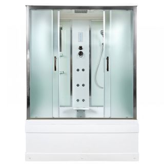 Душевая кабина Deto ЕМ4515 с гм. и эл. 150х85х220 см